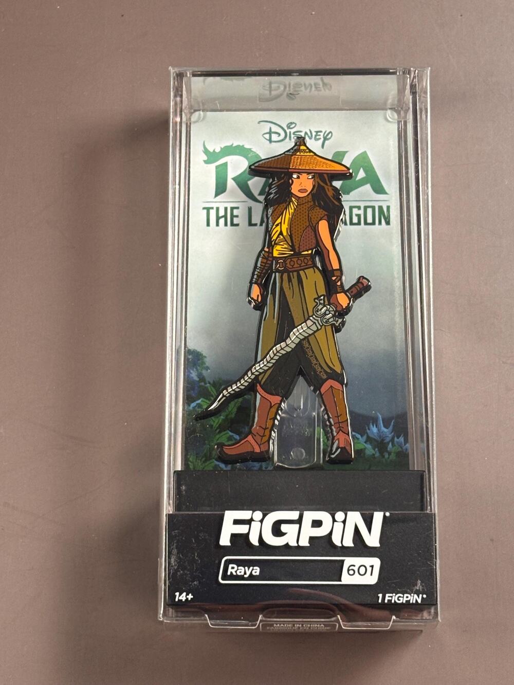 Raya And The Last Dragon Raya #601 Figpin Brand New Disney